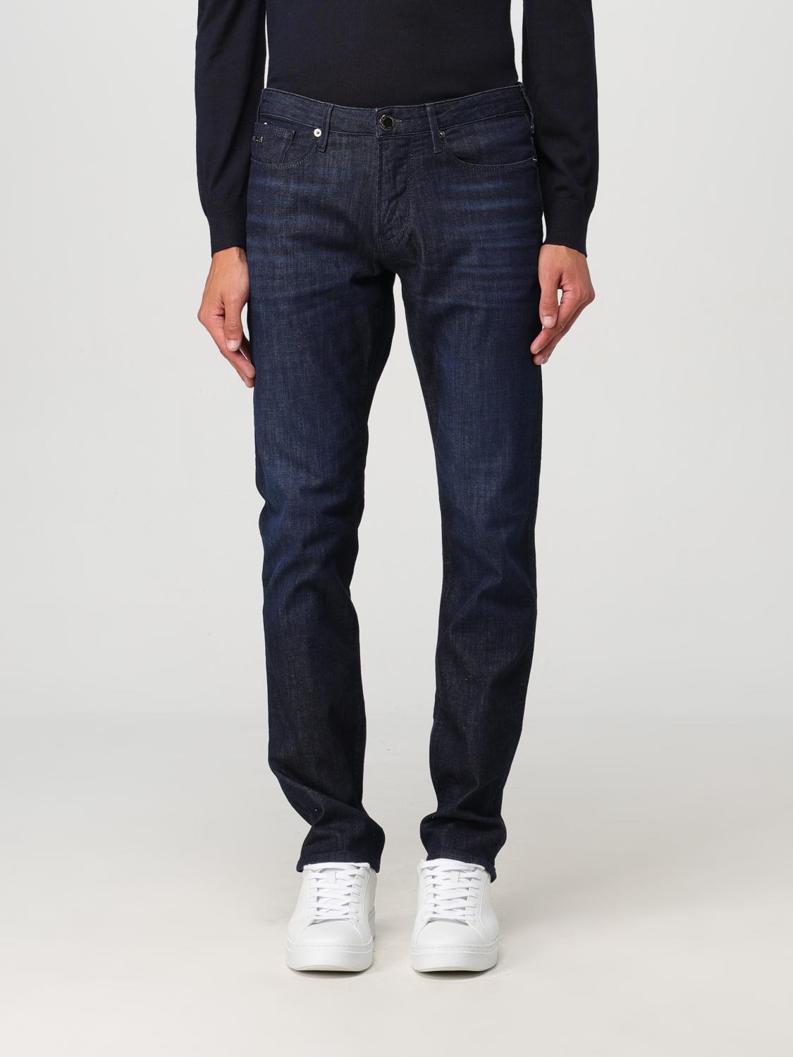 Emporio Armani Jeans Men Color Denim In Denim