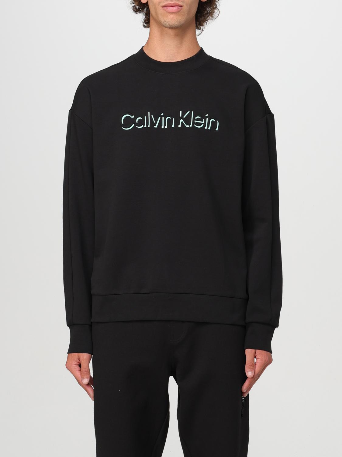 Shop Calvin Klein Sweatshirt  Men Color Black In Schwarz