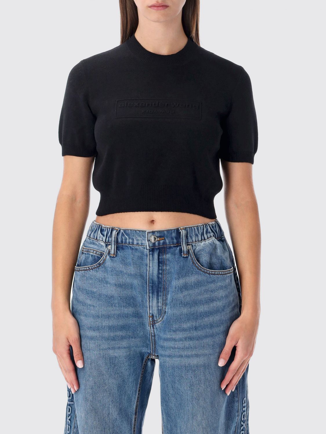 Alexander Wang T-shirt In Black
