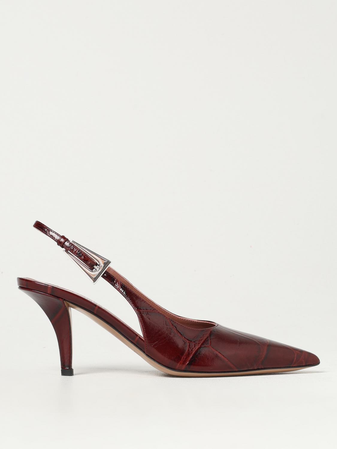 Paris Texas Jessica 105 Patent Leather Slingback Pumps In Rot