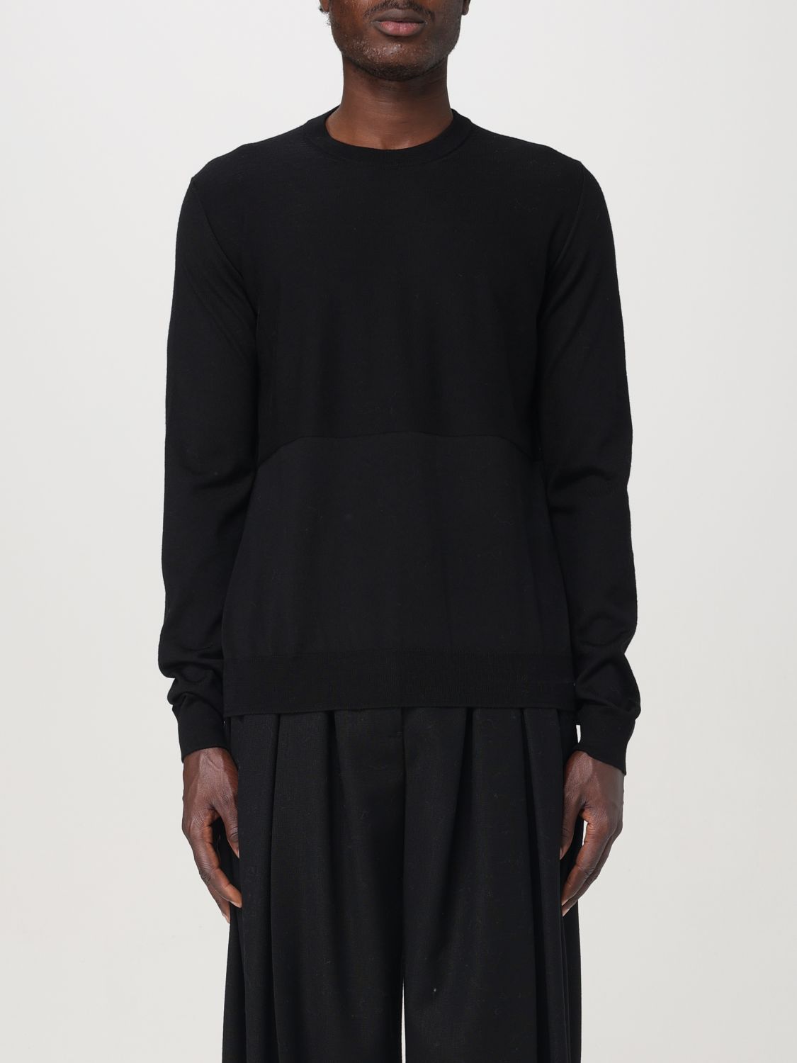 Shop Jil Sander Sweater  Men Color Black In Schwarz