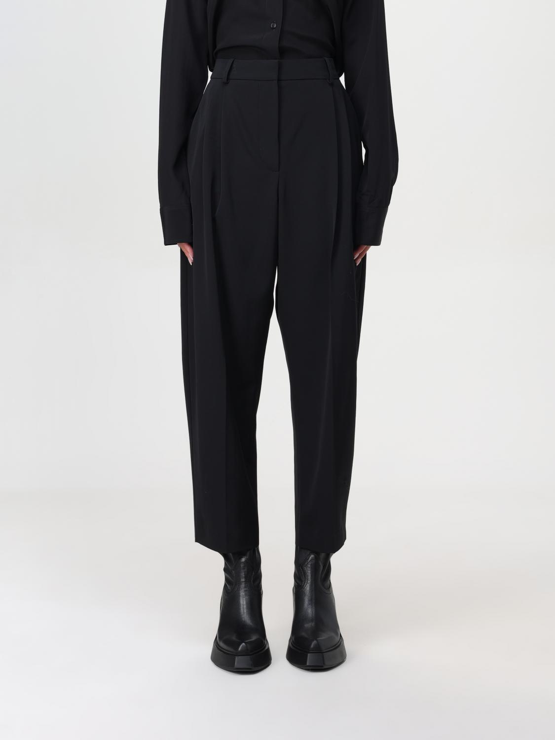 Stella Mccartney Pants Woman Color Black In Schwarz