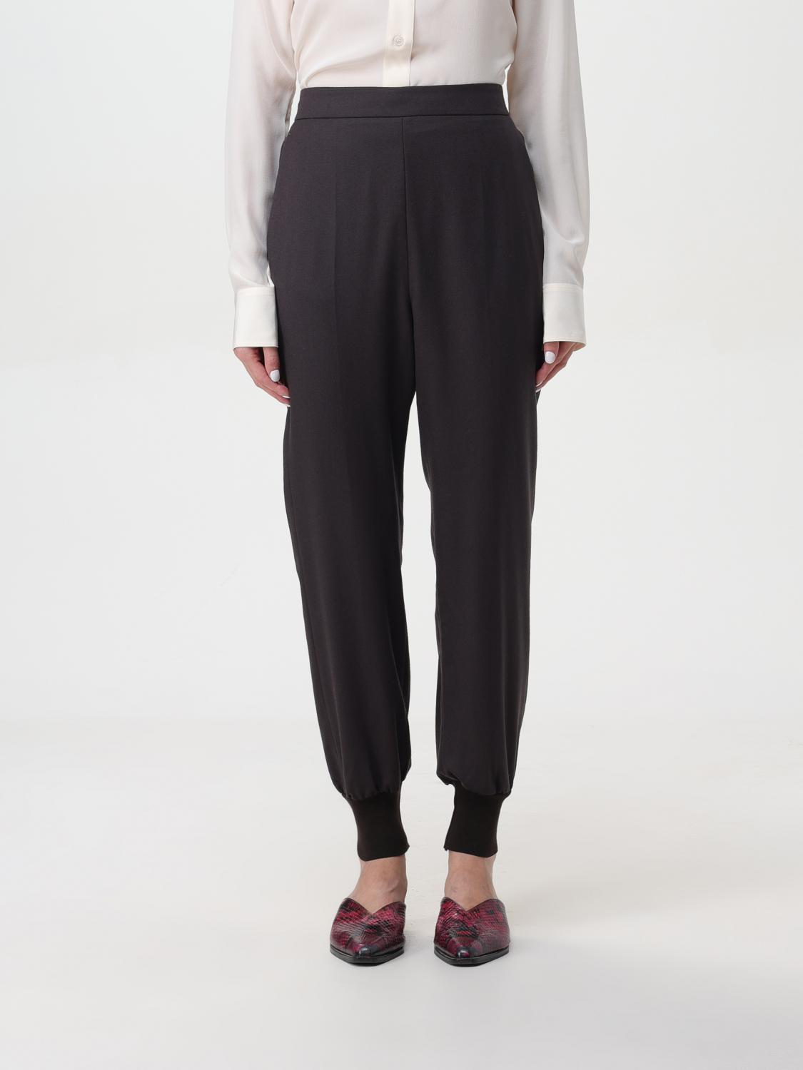 Shop Stella Mccartney Pants  Woman Color Brown In Braun