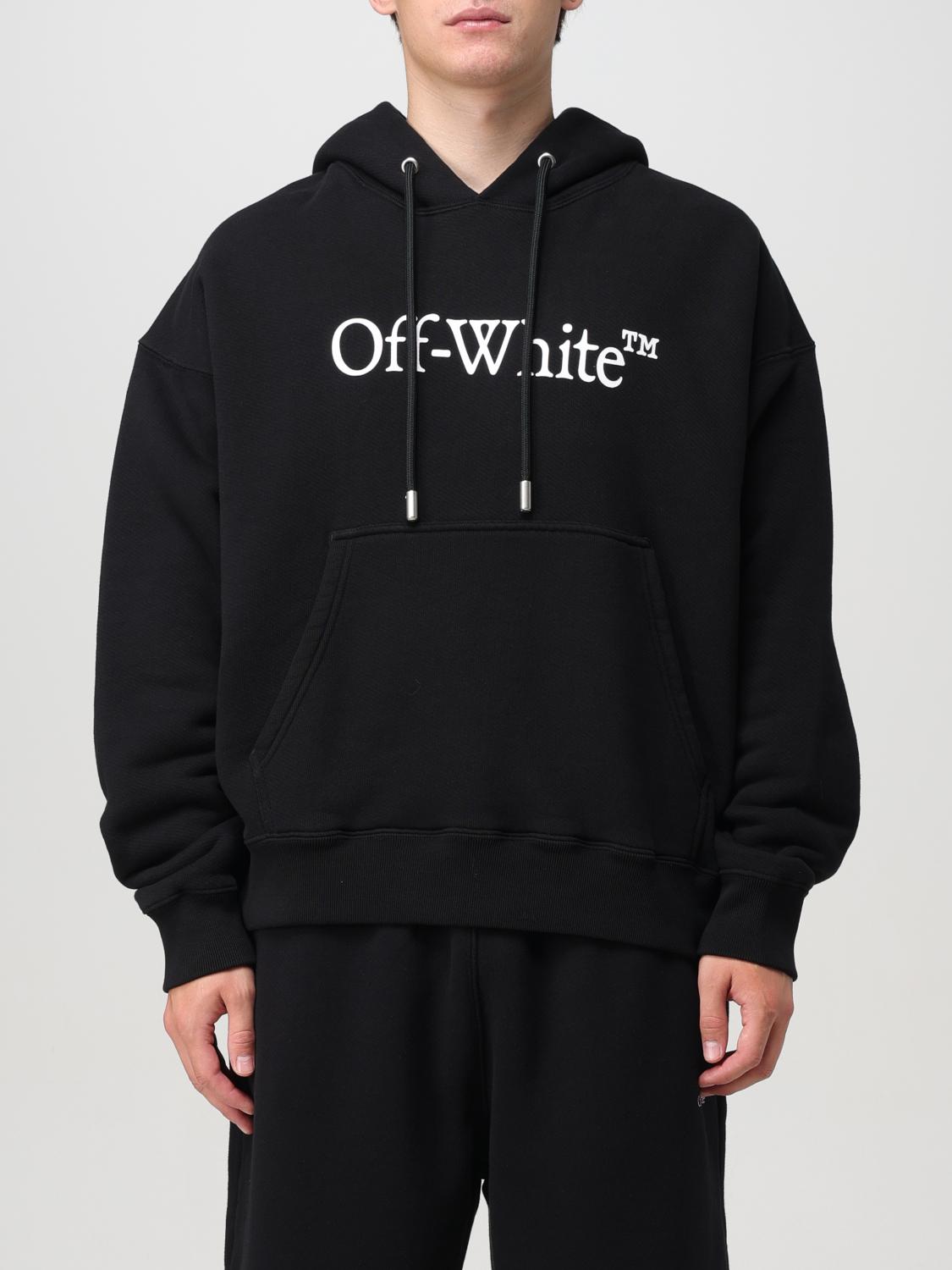 Shop Off-white Sweatshirt  Men Color Black In Schwarz