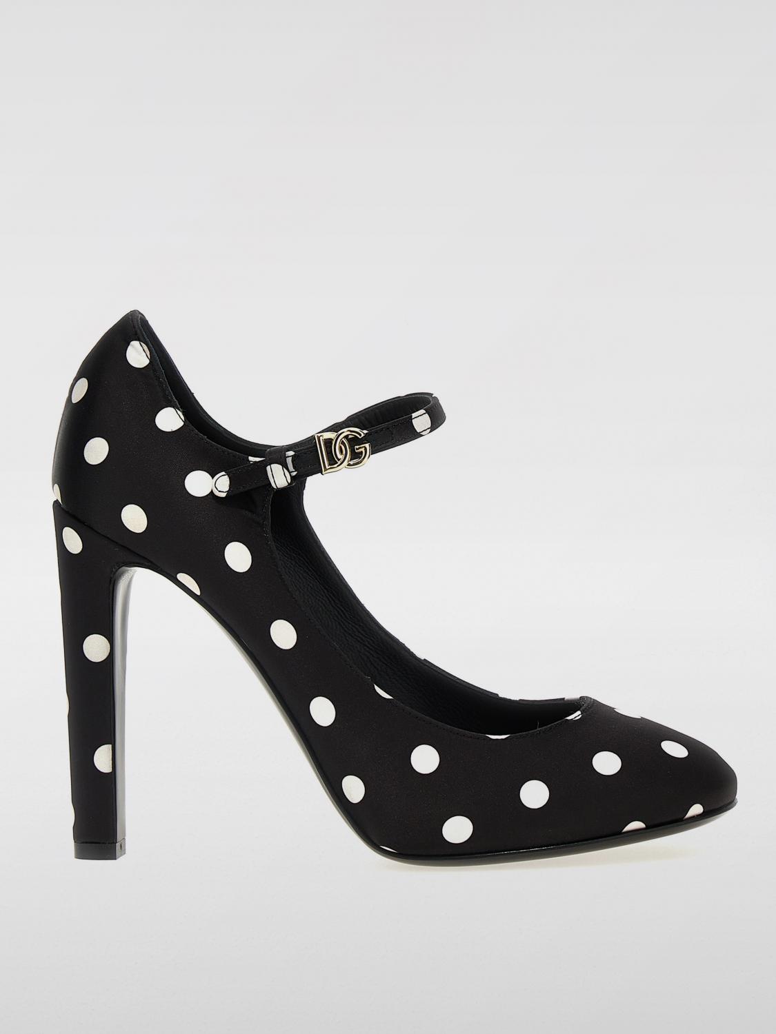 Dolce & Gabbana Black Mary Jane Pumps In Schwarz