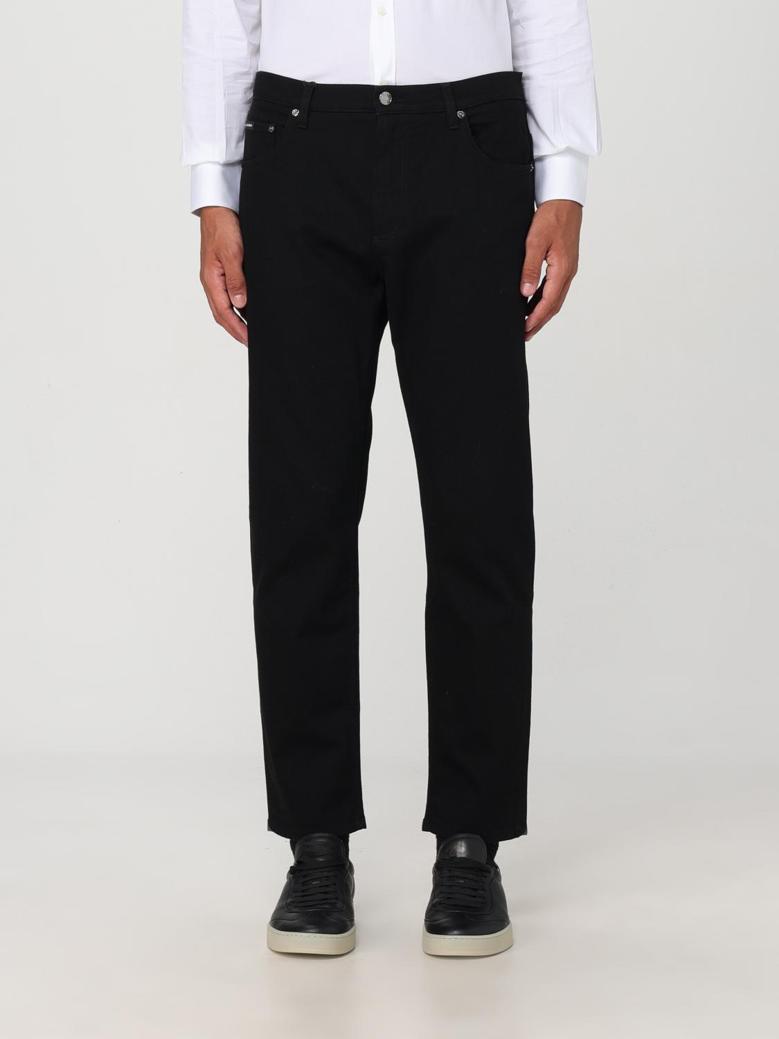 Shop Dolce & Gabbana Pants  Men Color Black In Schwarz