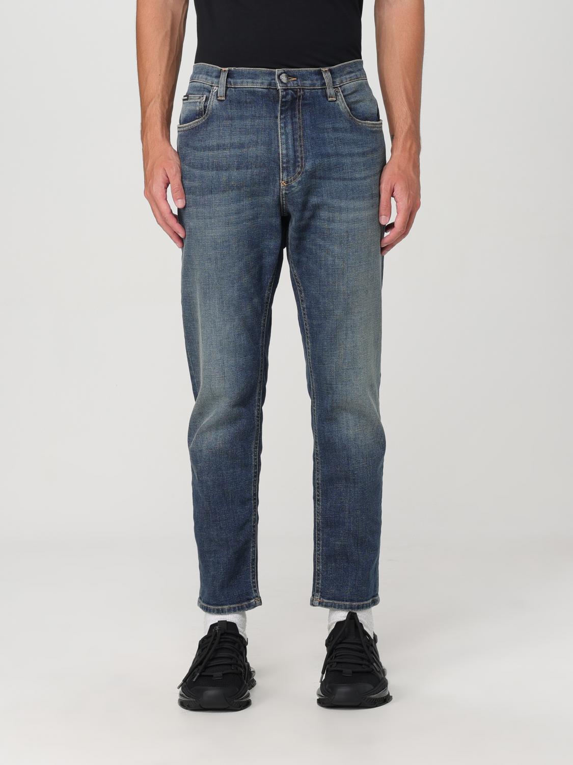 Shop Dolce & Gabbana Jeans  Men Color Blue In Blau