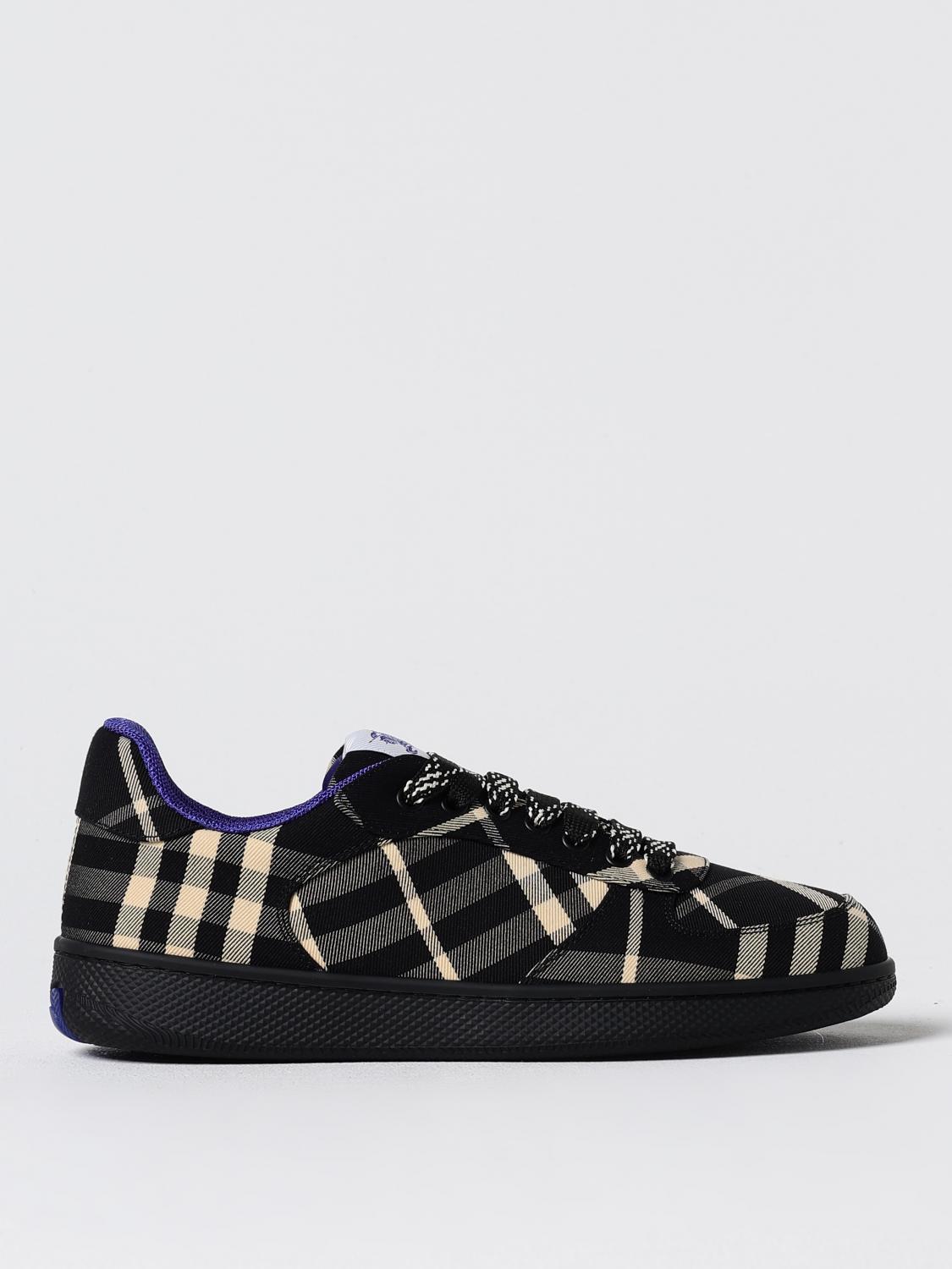 Shop Burberry Sneakers  Men Color Black In Schwarz