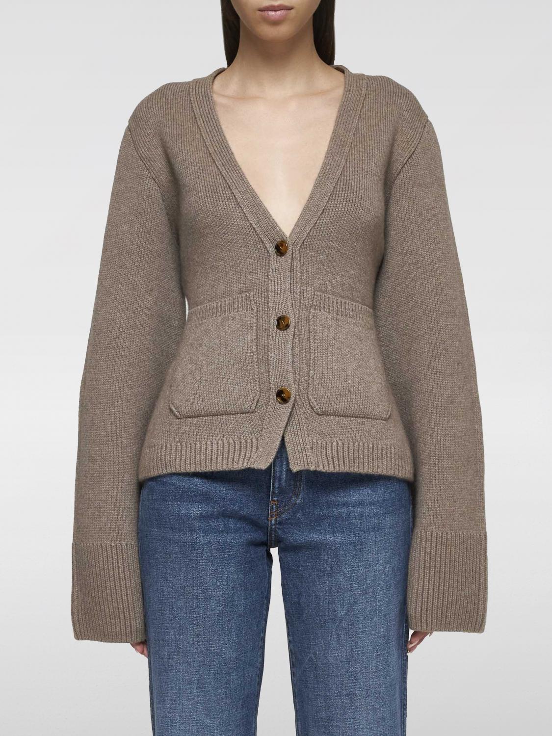 Khaite Women's Cardigan Scarlet | Size Xs | 8267600 Color K600216 In Grau
