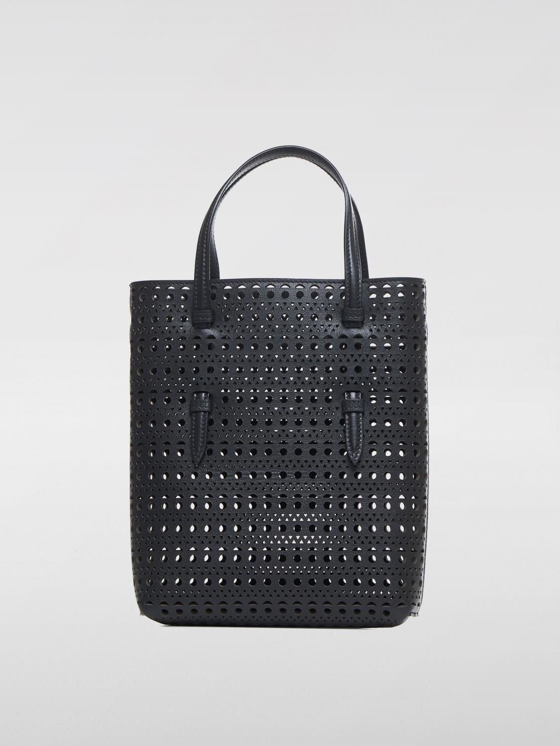 Tote Bags ALAÏA Woman color Black