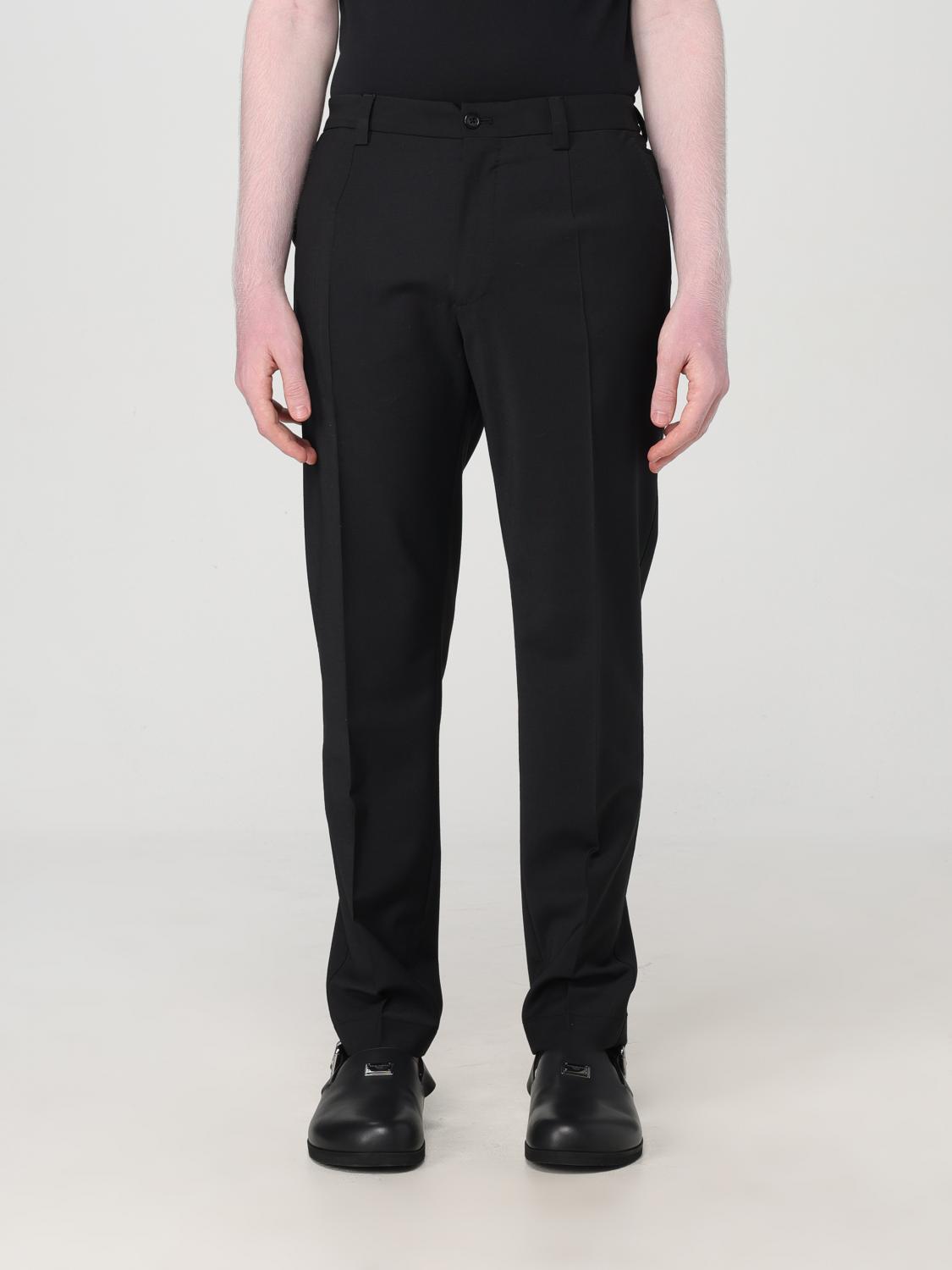 Shop Dolce & Gabbana Pants  Men Color Black In Schwarz