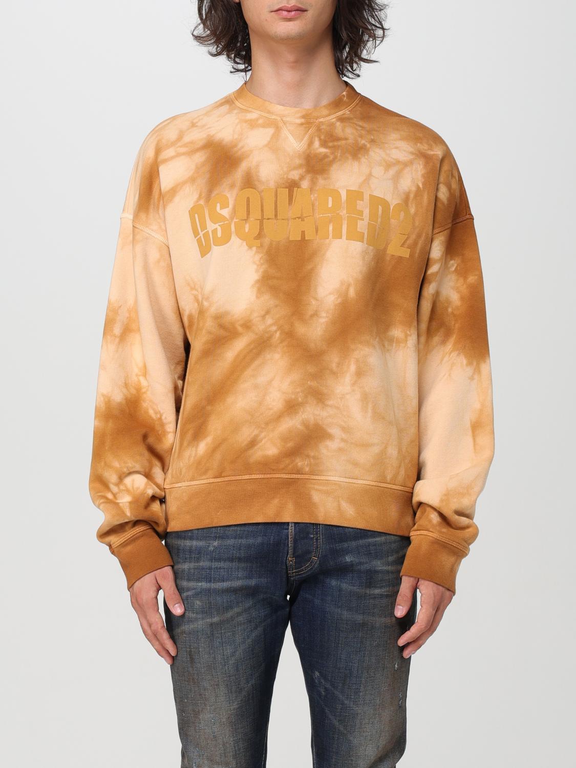 DSQUARED2 SWEATSHIRT DSQUARED2 MEN COLOR BROWN F83571032