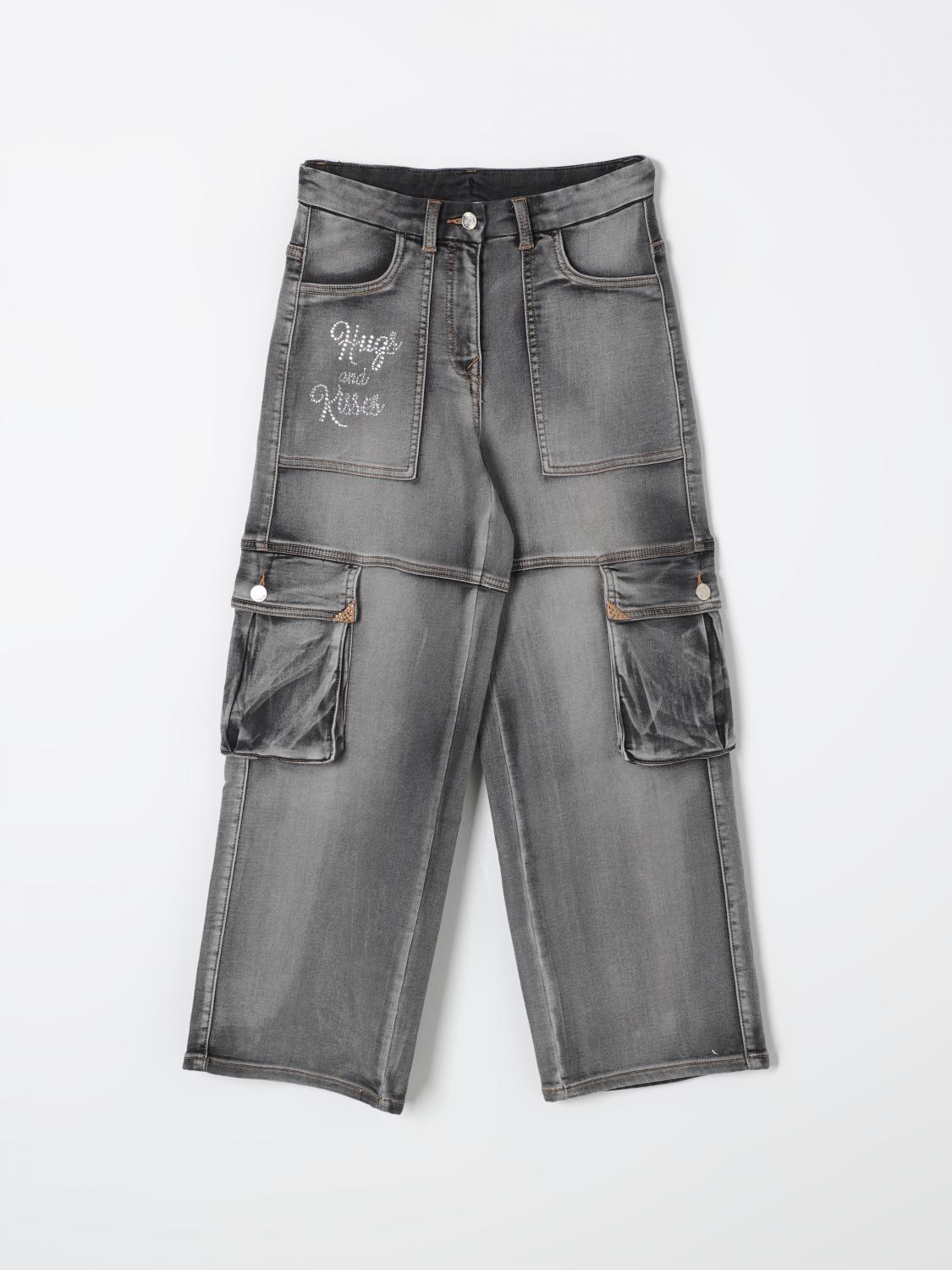 Monnalisa Jeans  Kids Color Denim In Denim