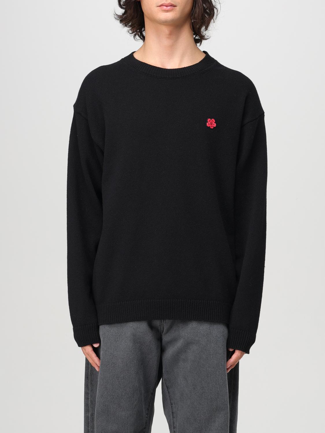 Shop Kenzo Sweater  Men Color Black In Schwarz