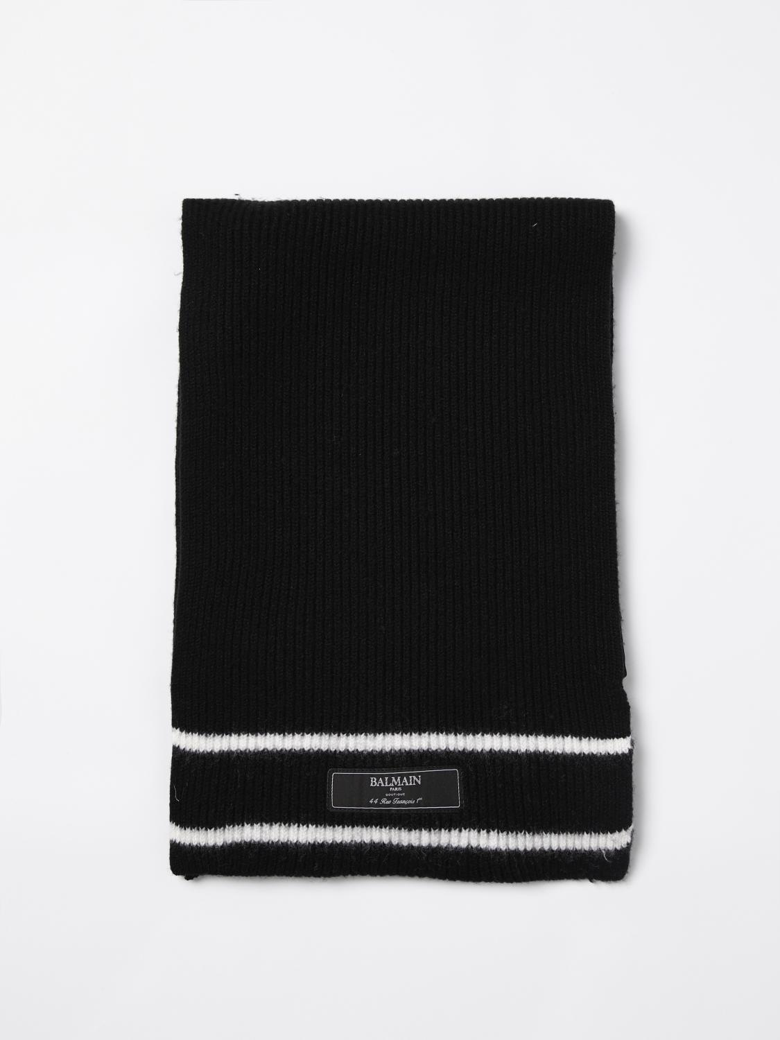Balmain Unisex Παιδιά Μαύρο Scarf Kids Color