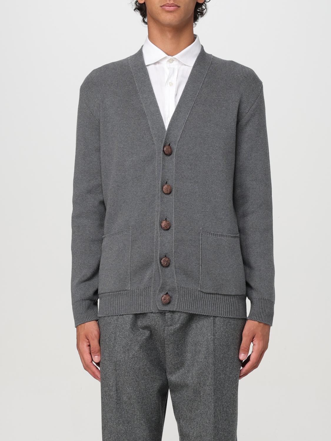 Shop Golden Goose Cardigan  Men Color Grey In Grau