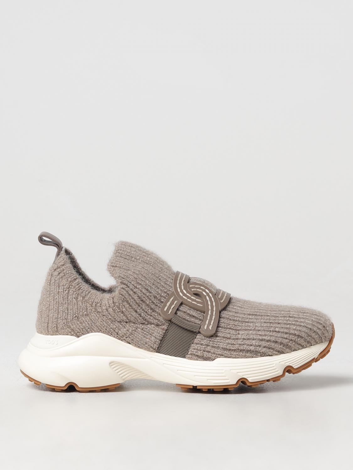 Tod's Kate Slip-on Sneakers In Fabric In Schwarz