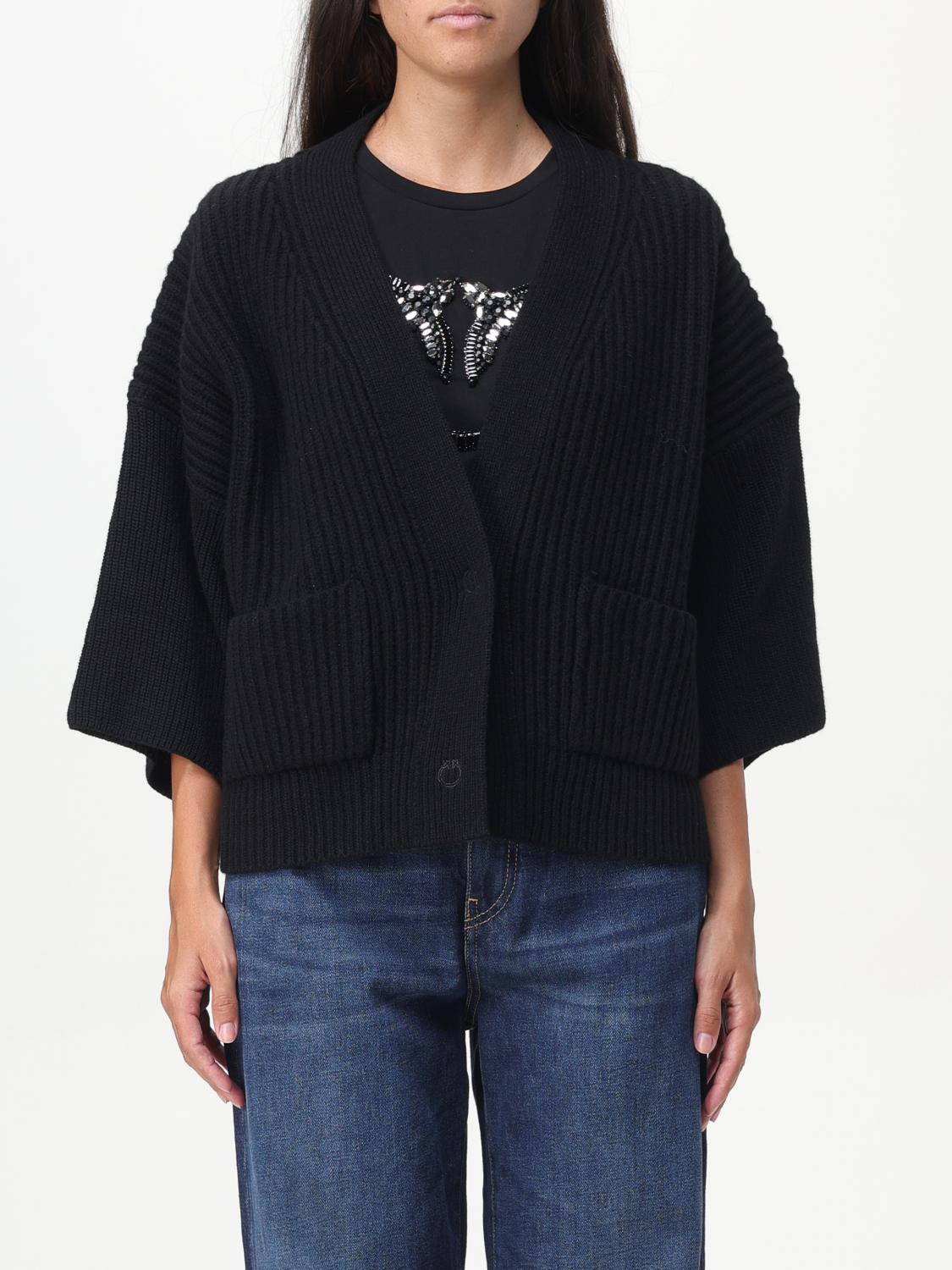 PINKO CARDIGAN PINKO WOMAN COLOR BLACK F83853002