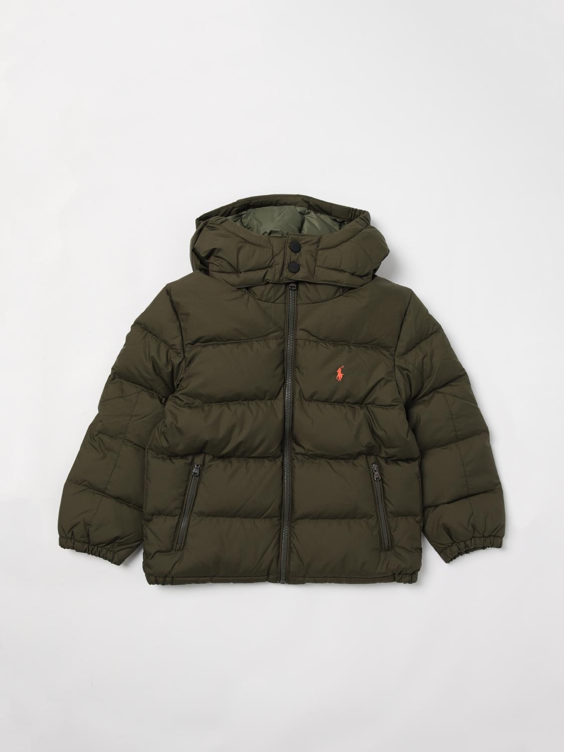 Polo Ralph Lauren Jacket Kids Color Green In Green