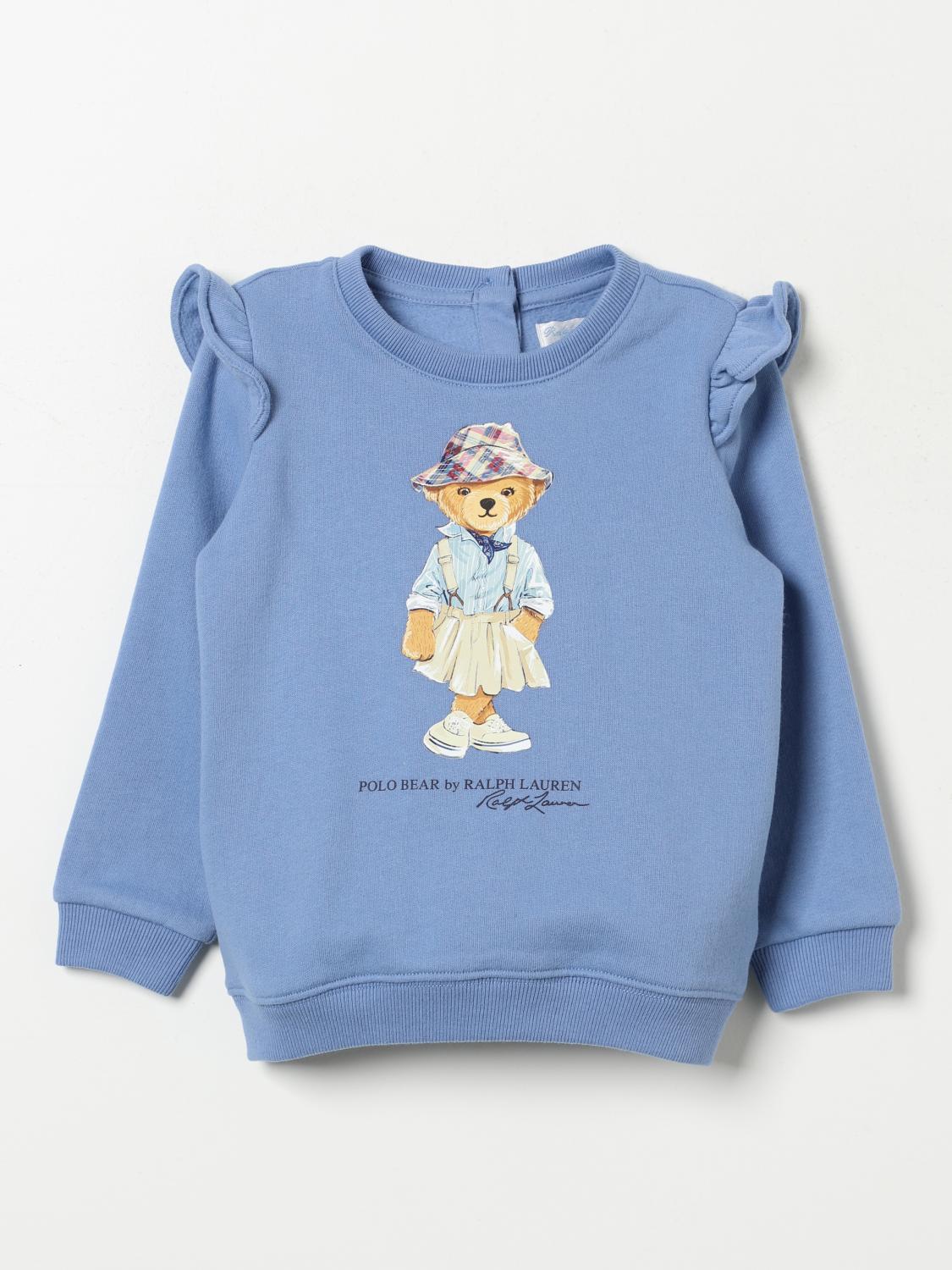 Shop Polo Ralph Lauren Sweater  Kids Color Blue In Blau