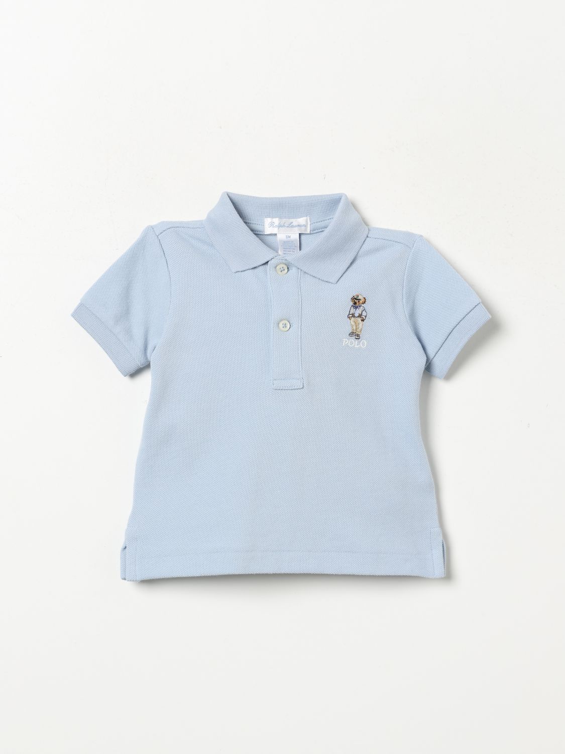 Shop Polo Ralph Lauren T-shirt  Kids Color Blue In Blau