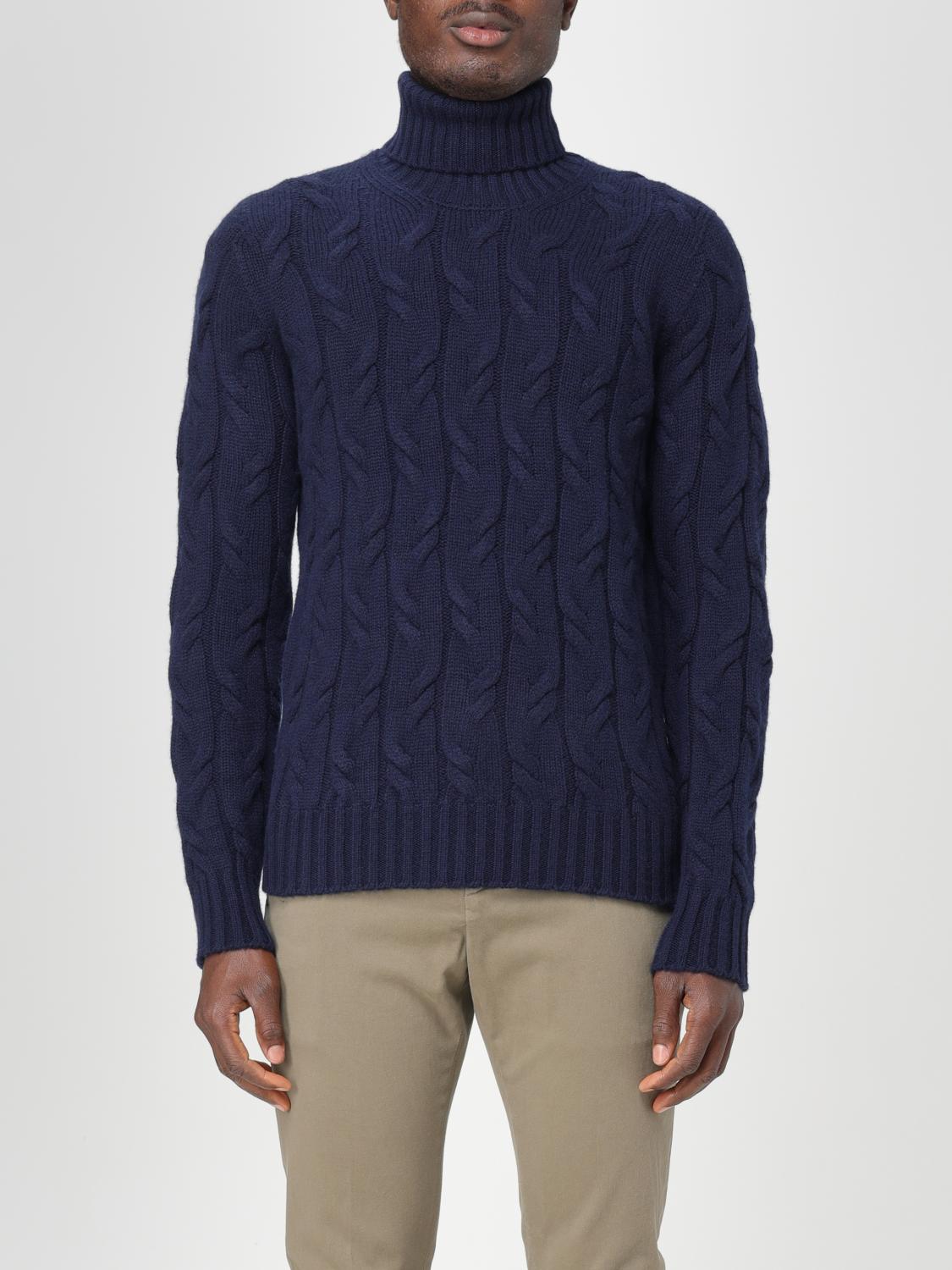 Shop Drumohr Sweater  Men Color Blue In Blau