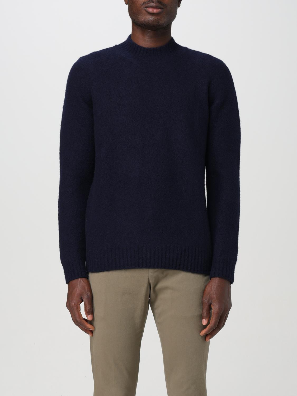 Shop Drumohr Sweater  Men Color Blue In Blau