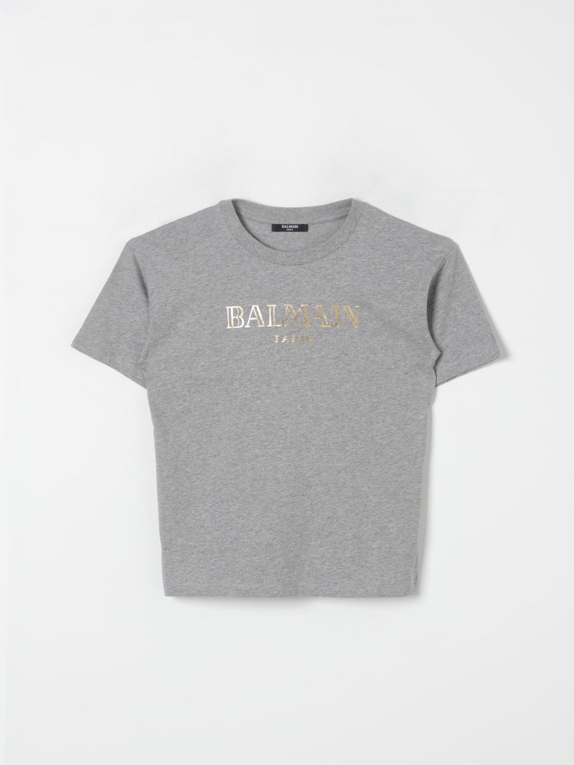 BALMAIN T-SHIRT BALMAIN KIDS COLOR GREY F83954020