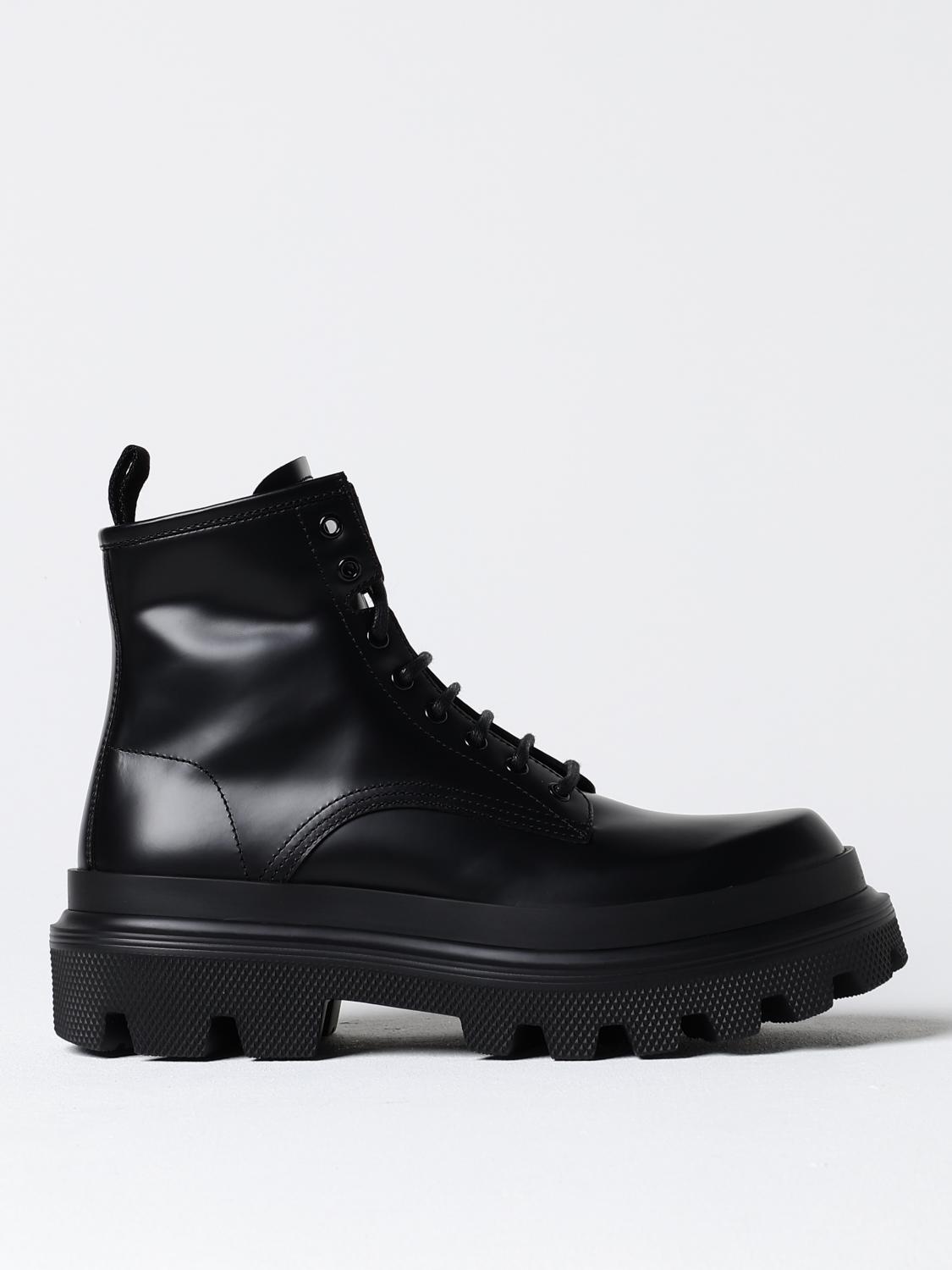 Shop Dolce & Gabbana Boots  Men Color Black In Schwarz