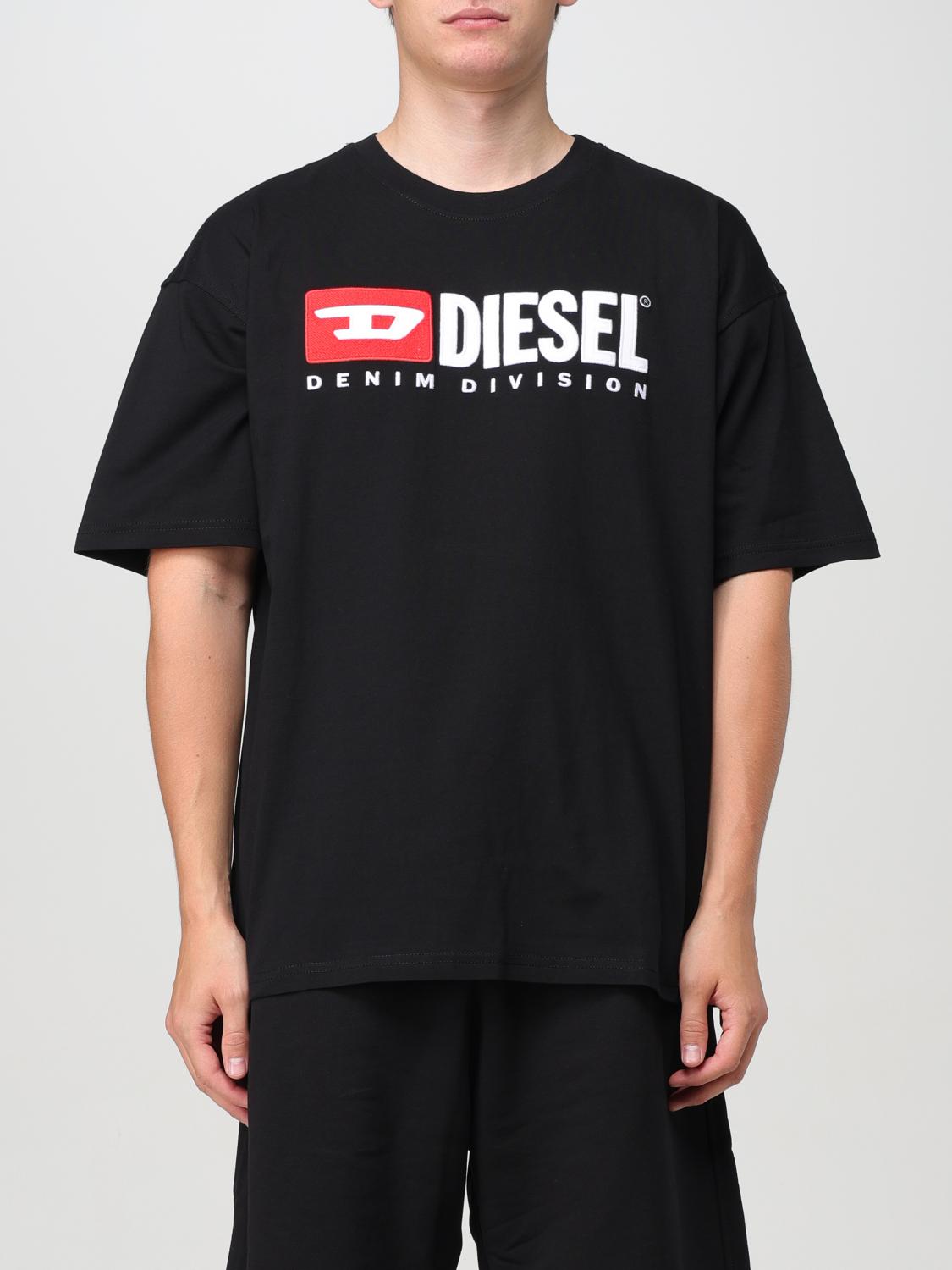 Diesel Mannelijk Zwart T-Shirt Men Color Medium
