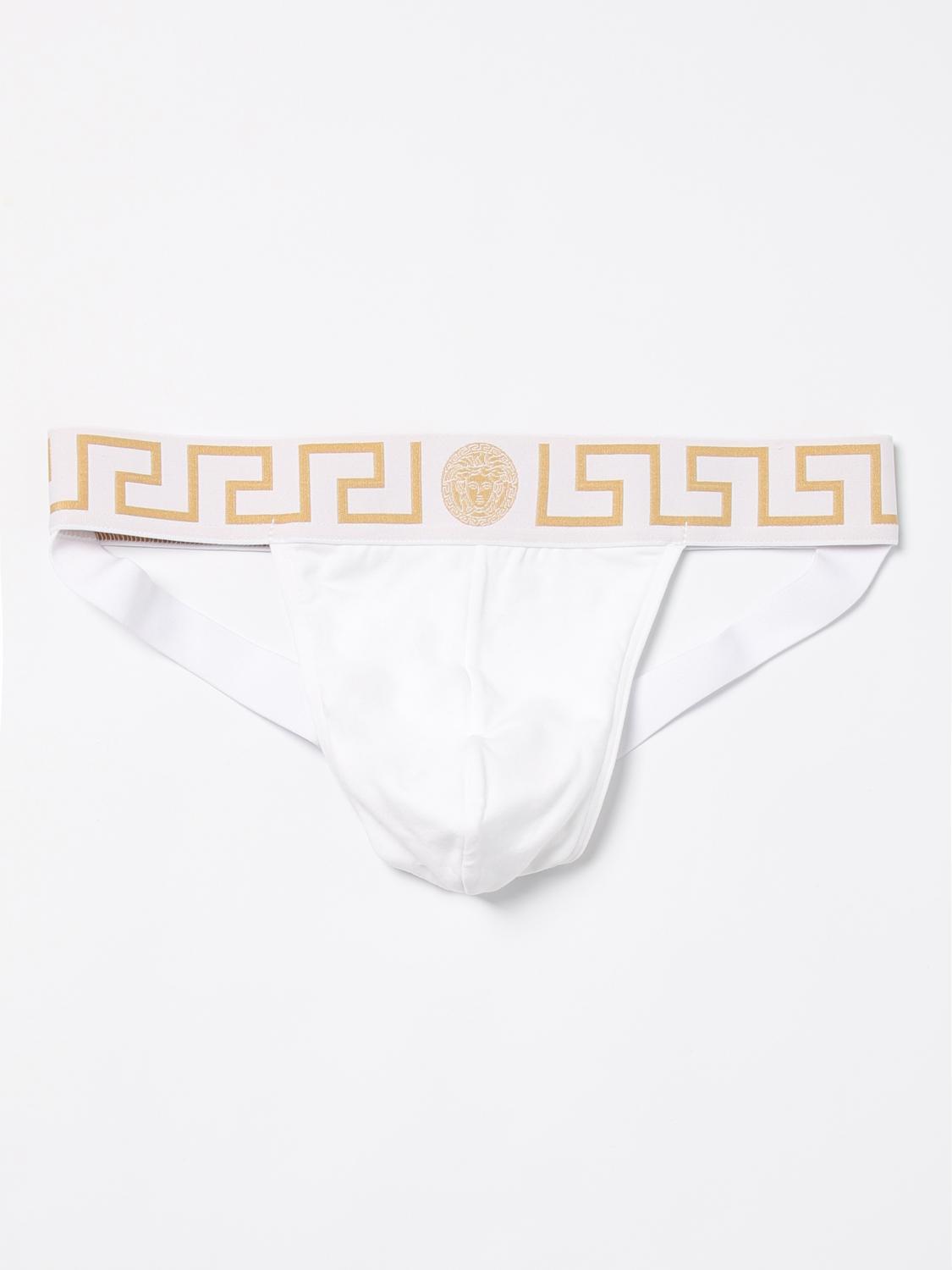 Shop Versace Underwear  Men Color White In Weiss