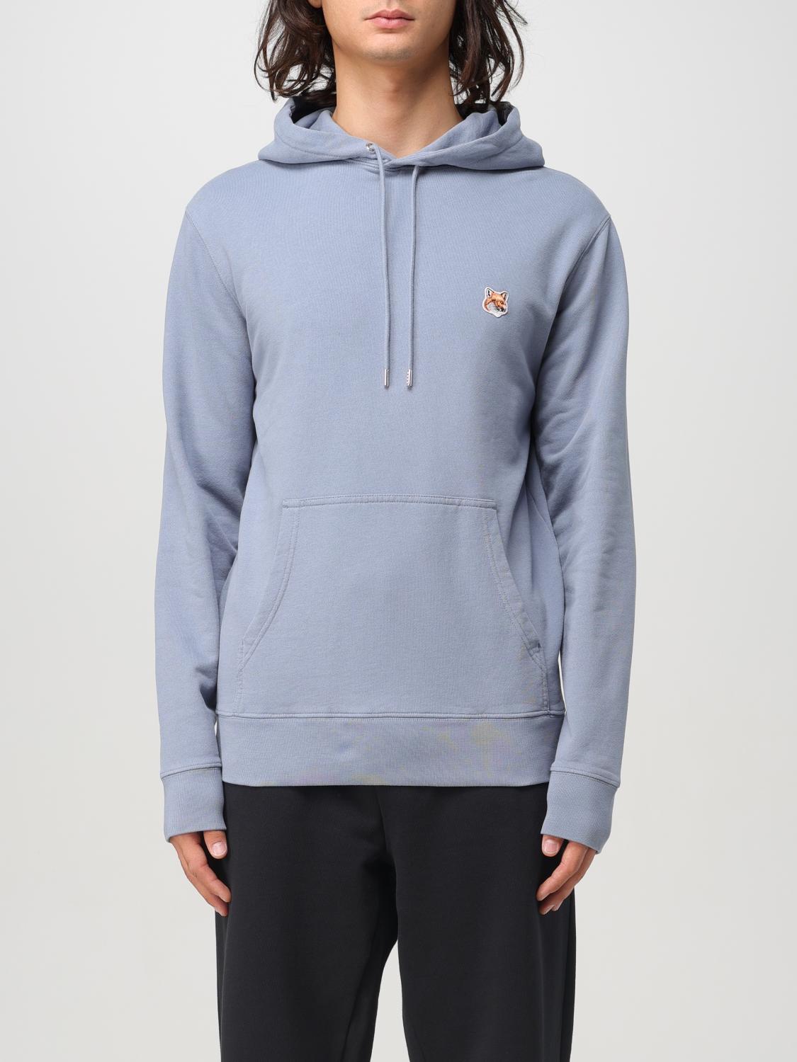 Shop Maison Kitsuné Sweatshirt  Men Color Wisteria In Glyzinien