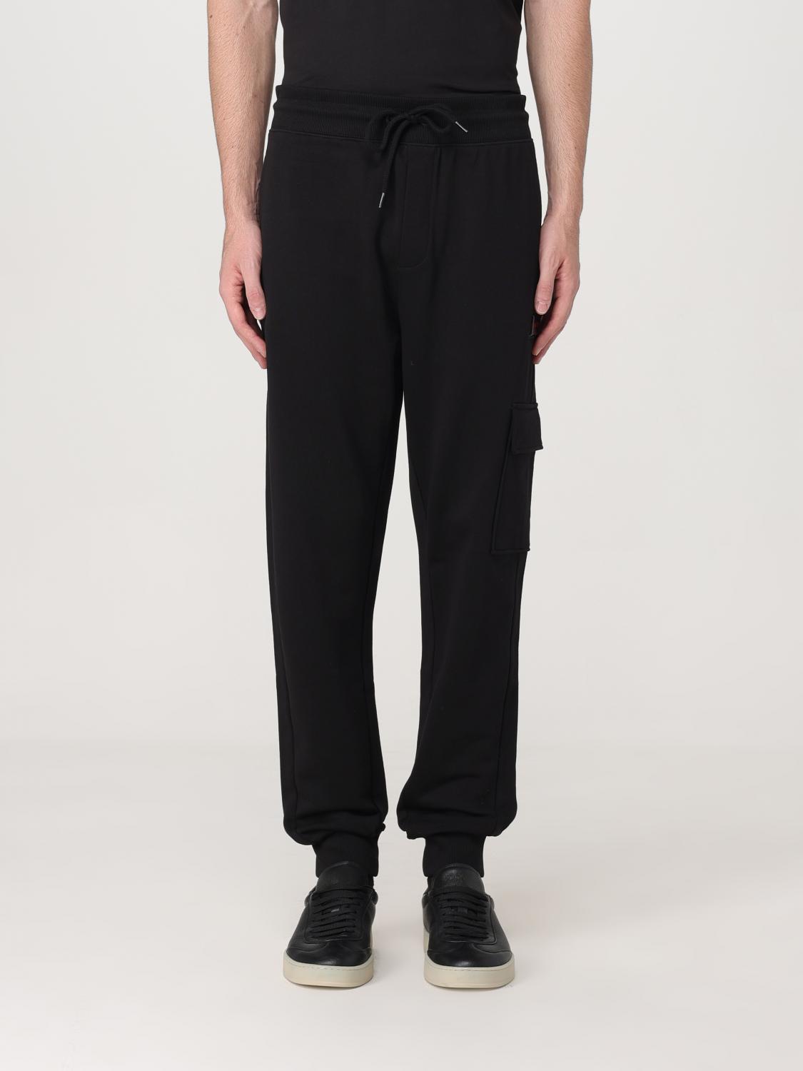 Shop Hugo Pants  Men Color Black In Schwarz