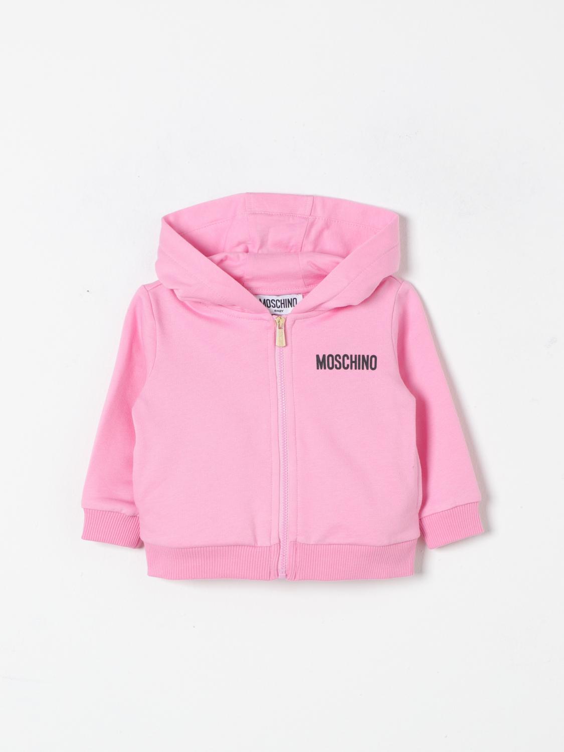 Shop Moschino Sweater  Kids Color Pink