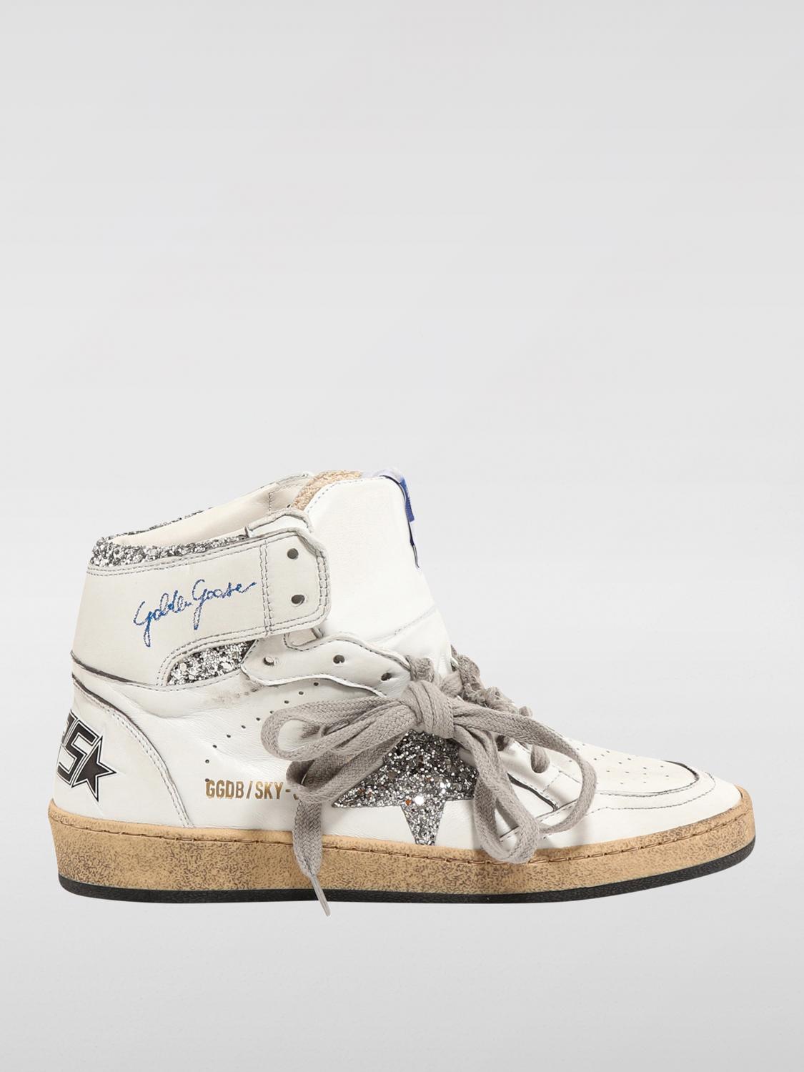 Shop Golden Goose Sneakers  Woman Color White In Weiss