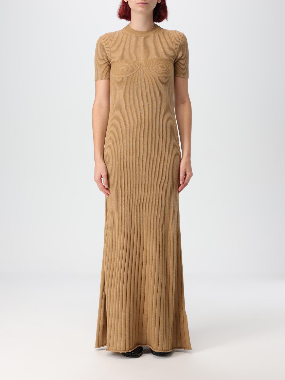 Shop Max Mara Dress  Woman Color Beige