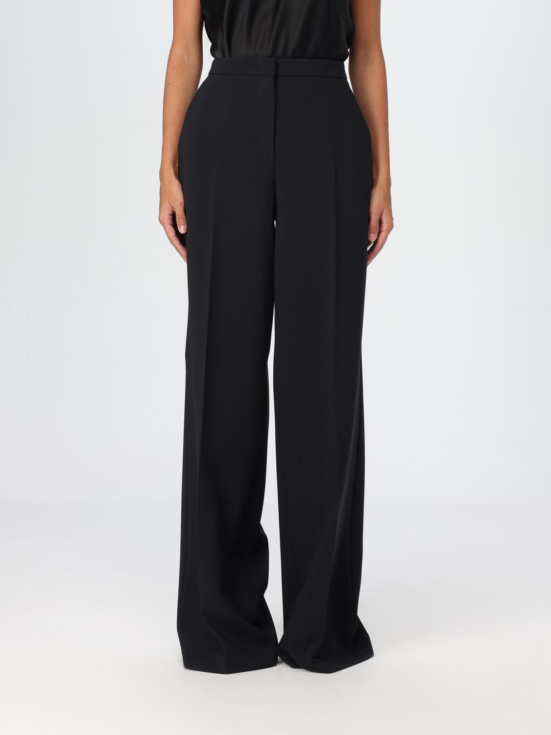 Shop Pinko Pants  Woman Color Black In Schwarz