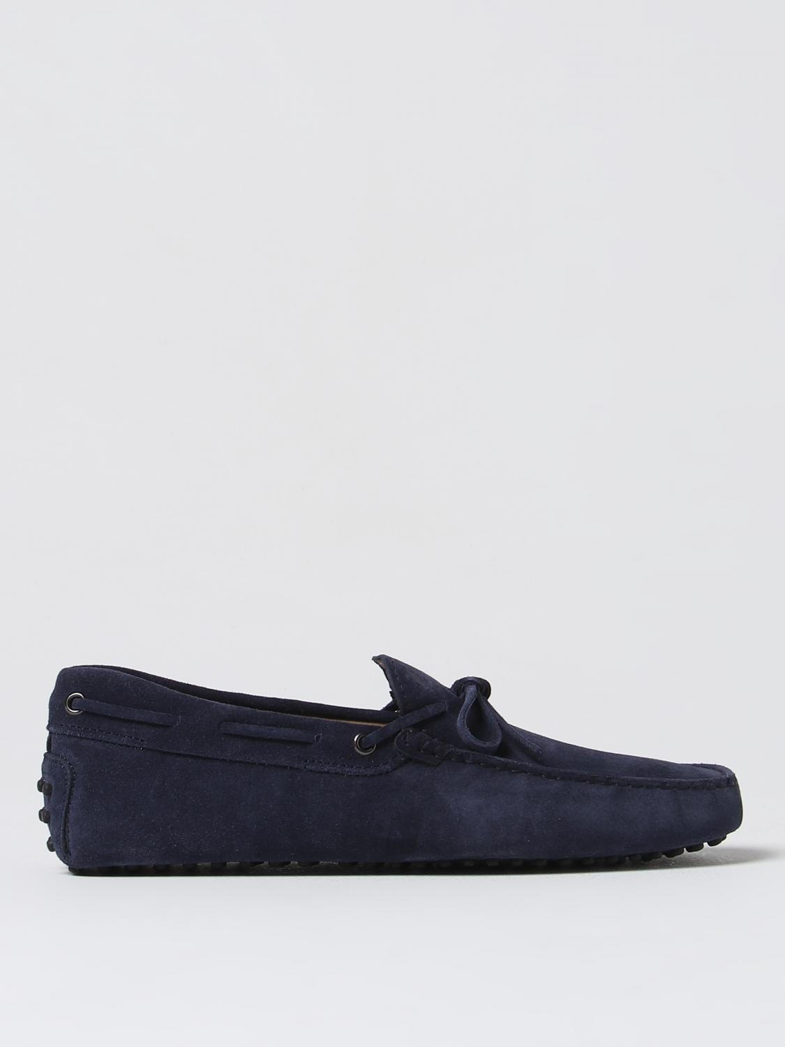 Shop Tod's Loafers  Men Color Blue In Blau