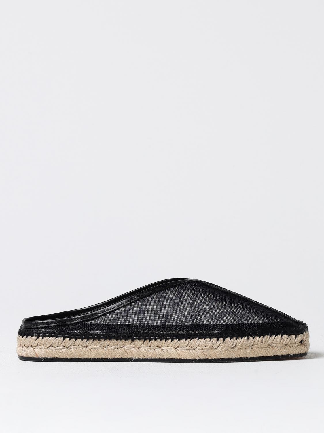 Shop Totême Espadrilles Toteme Woman Color Black In Schwarz