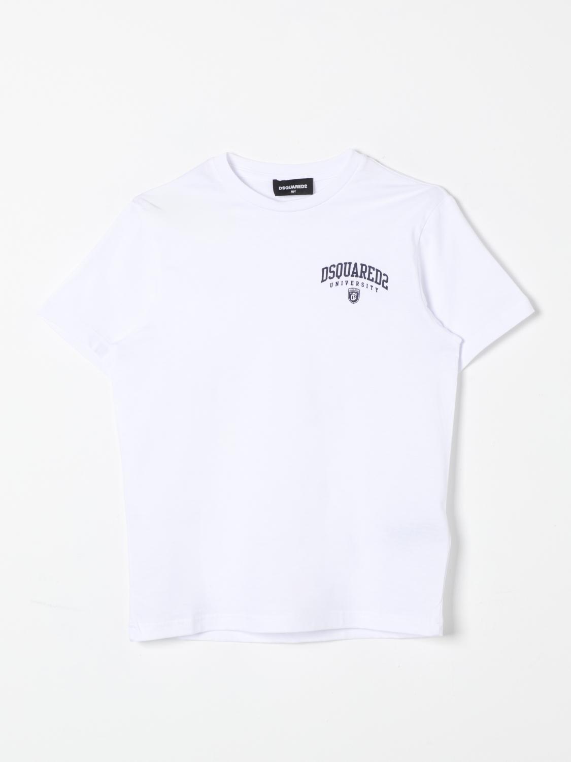 DSQUARED2 T-SHIRT DSQUARED2 KIDS COLOR WHITE F84526001