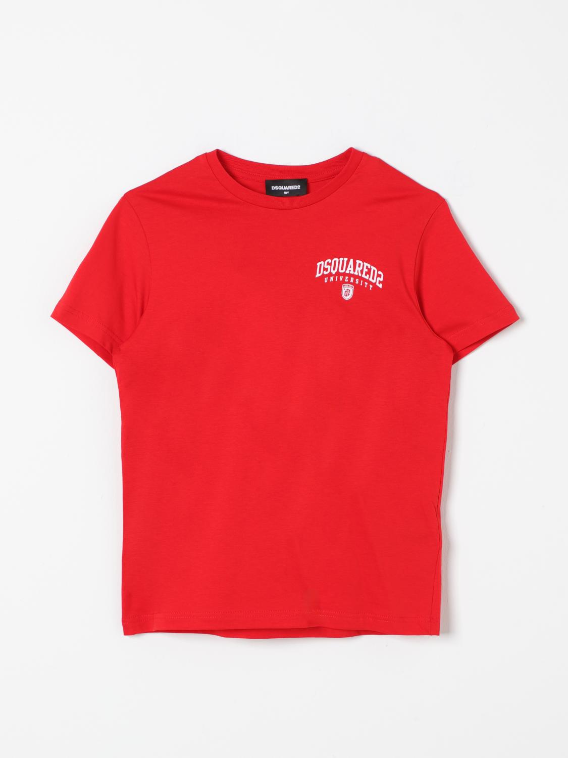 Shop Dsquared2 T-shirt  Kids Color Red In Rot