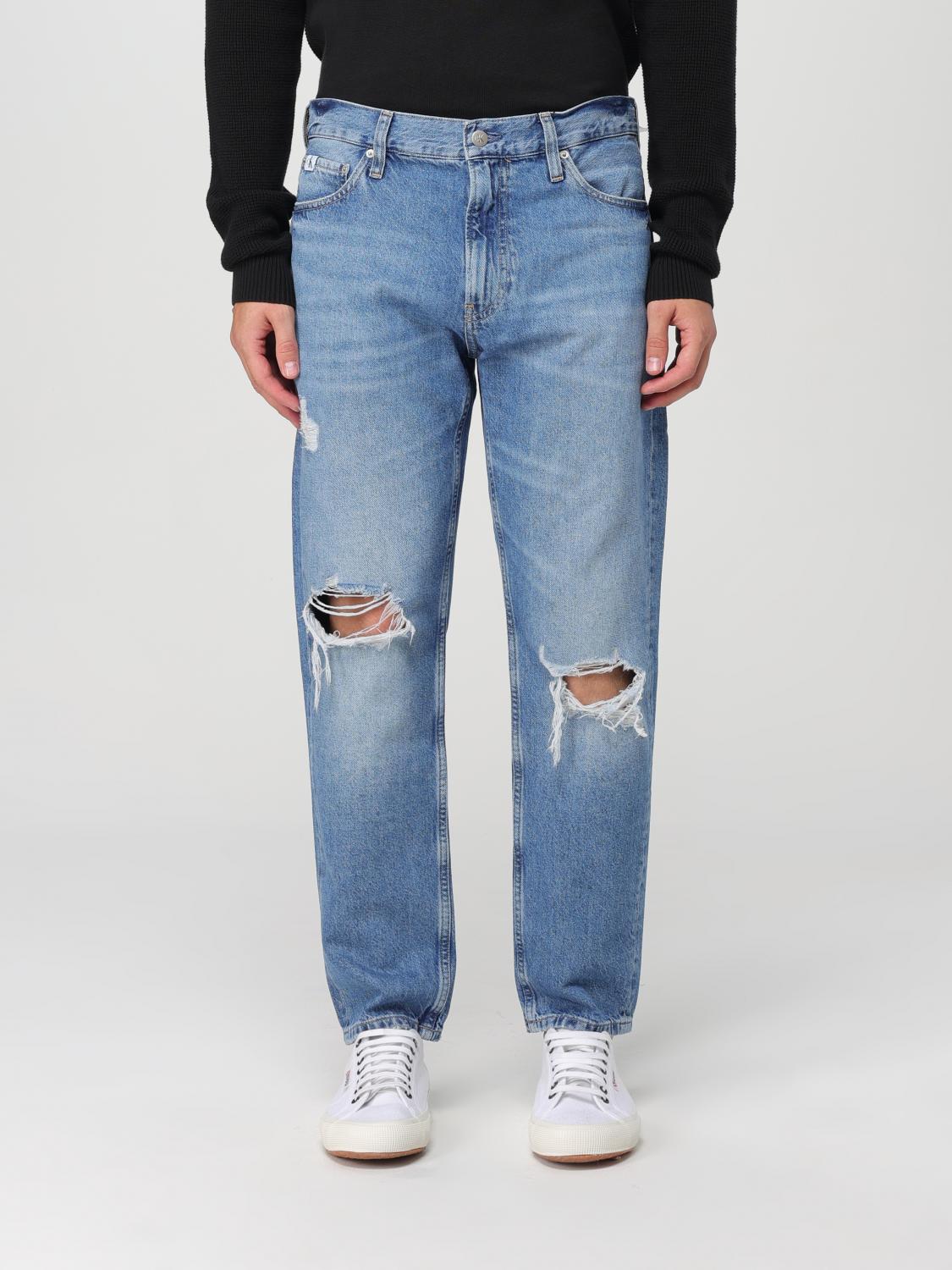 Shop Calvin Klein Jeans  Men Color Denim