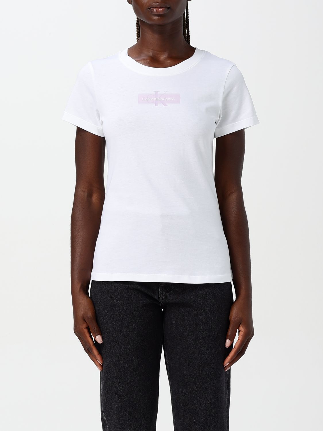 Calvin Klein T-shirt  Woman Color White In Weiss