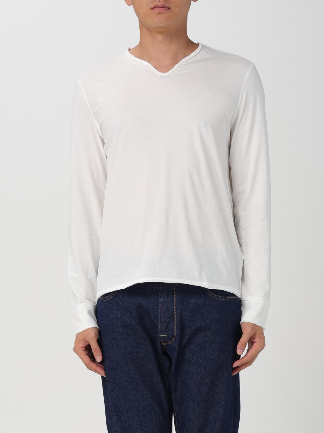 Shop Zadig & Voltaire Sweater  Men Color White In Weiss