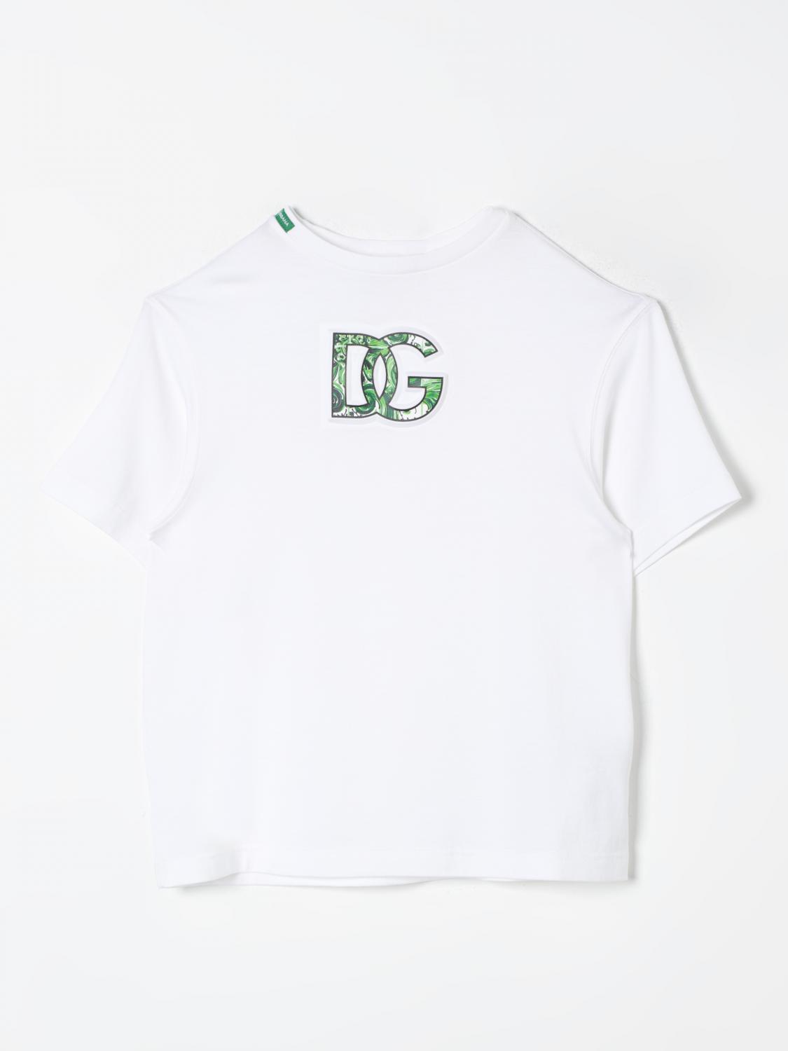 Shop Dolce & Gabbana T-shirt  Kids Color White In Weiss