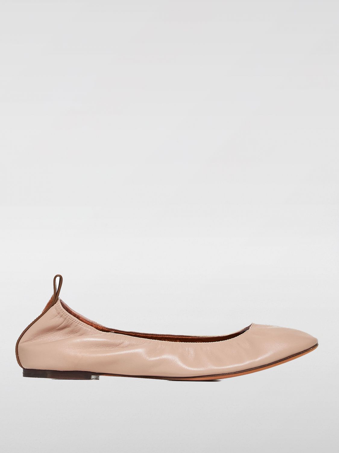 Shop Lanvin Ballet Flats  Woman Color Beige