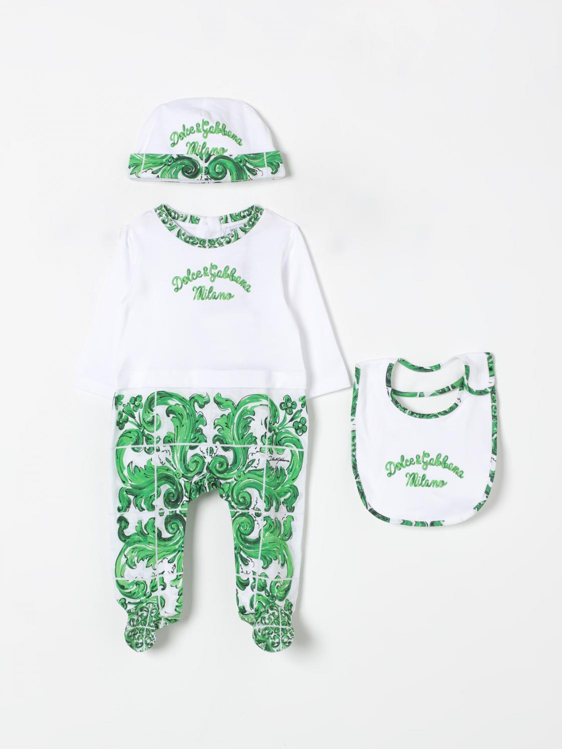 Shop Dolce & Gabbana Pack  Kids Color Green In Grün