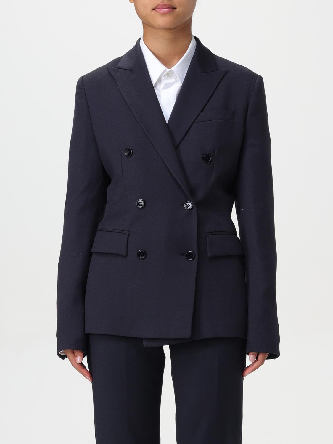 DONDUP BLAZER DONDUP WOMAN COLOR BLUE F84802009
