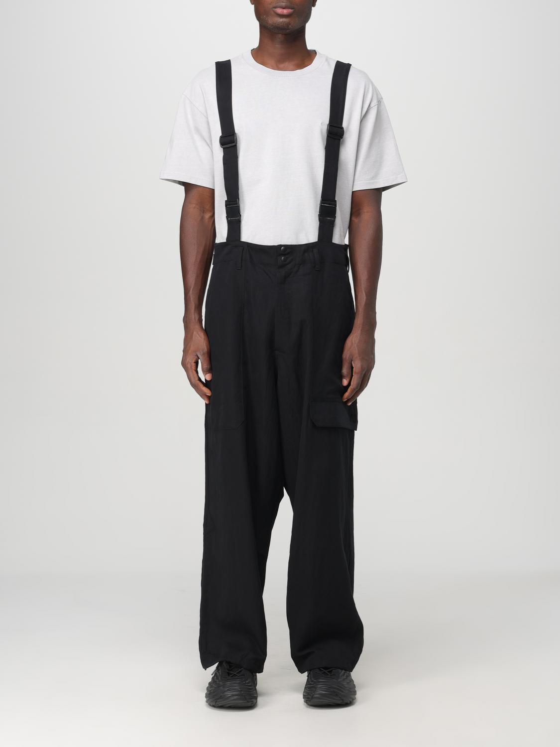 Shop Y-3 Pants  Men Color Black In Schwarz