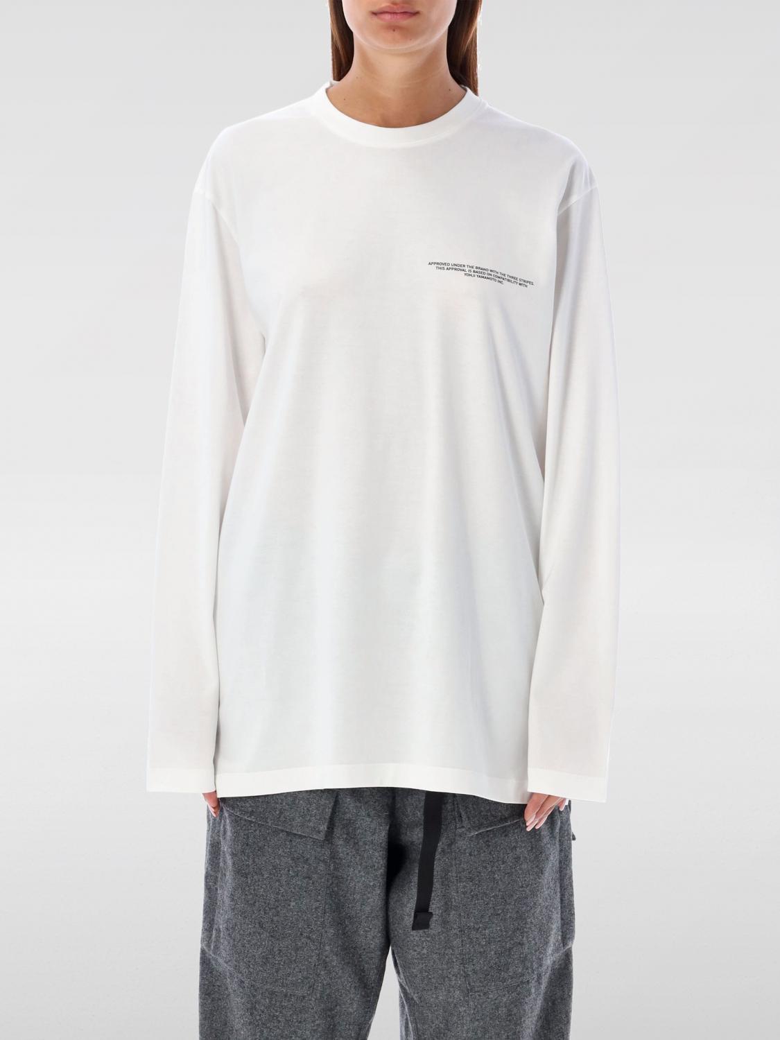 Y-3 Reflective Logo T-shirt T-shirt In Weiss